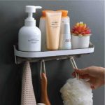 Wall Shelf Multiple Hook Storage - Image 4
