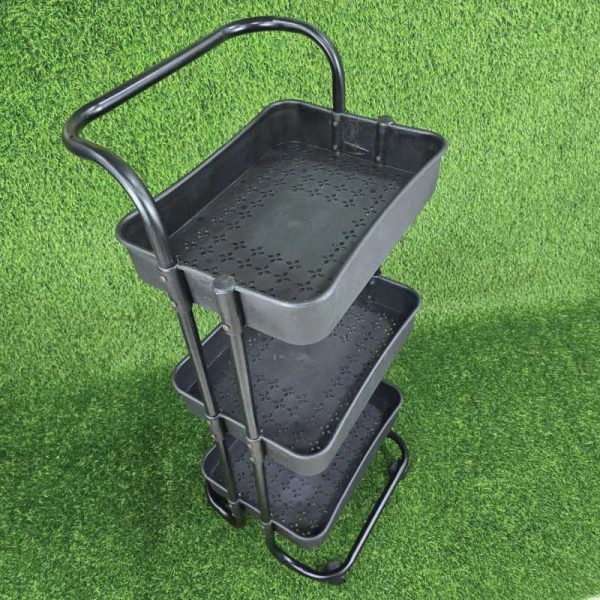 Trolley Rack Point 3 LAYER MULTIPURPOSE TROLLEY RACK - Rabeya Enterprise