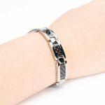 Bracelets Bio Magnetic Green, Red & Black Carbon