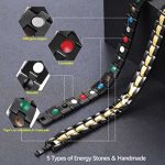 Bracelet Titanium Magnetic Double Row 4 Element - Image 2