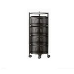 4 Layer Round Shape Kitchen Rack