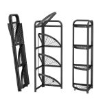4 layer foldable corner shelves - Image 4