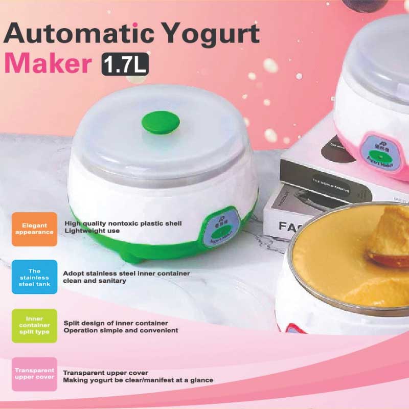 Autamatic-Yogurt-Maker-1.7L3 Automatic Yogurt Maker 1.7L (Doi Maker) - Image 5