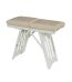Foldable Magic Stool in compact and expanded positions