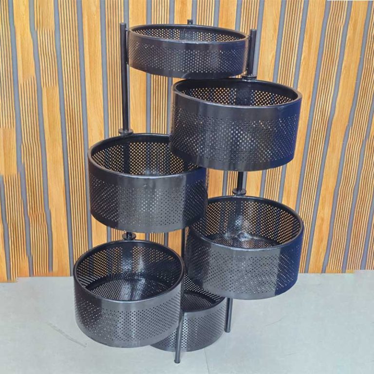 6 Layer Round Shape Kitchen Rack - Rabeya Enterprise