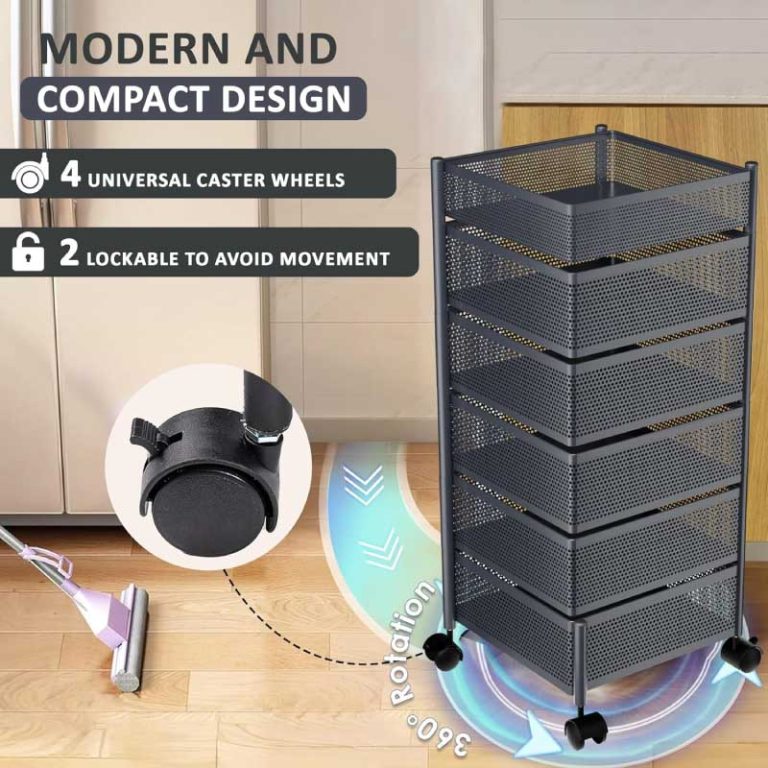 Kitchenware Rack Bd Kitchen Rack in Bangladesh - 6 Layer SS Steel Storage Rack
