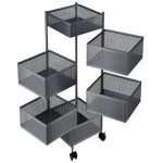 6 Layer Square Shape Kitchen Rack - Image 4